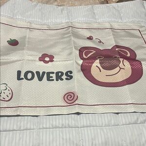 Large pillowcase 2pc Cute Strawberry Bear 32x22